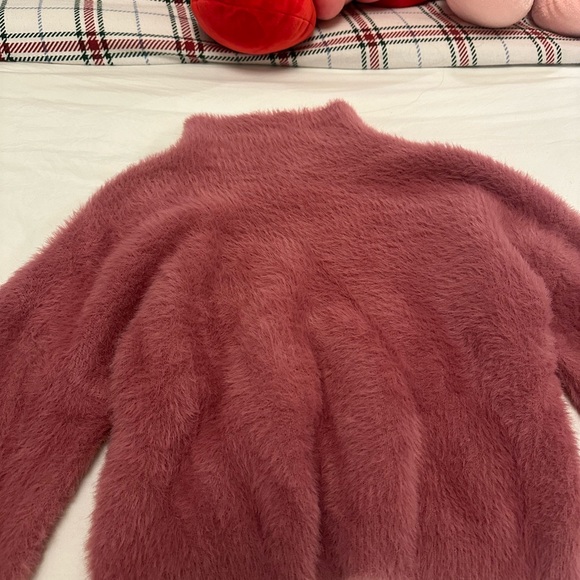 Pink Fuzzy Sweater - Picture 3 of 3